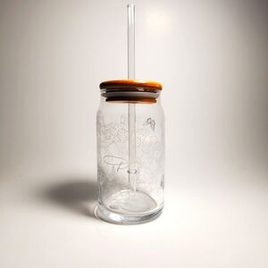 DOLLY PARTON Limited Edition Kitchenware Collection Glass Tumbler White 15.5 Oz